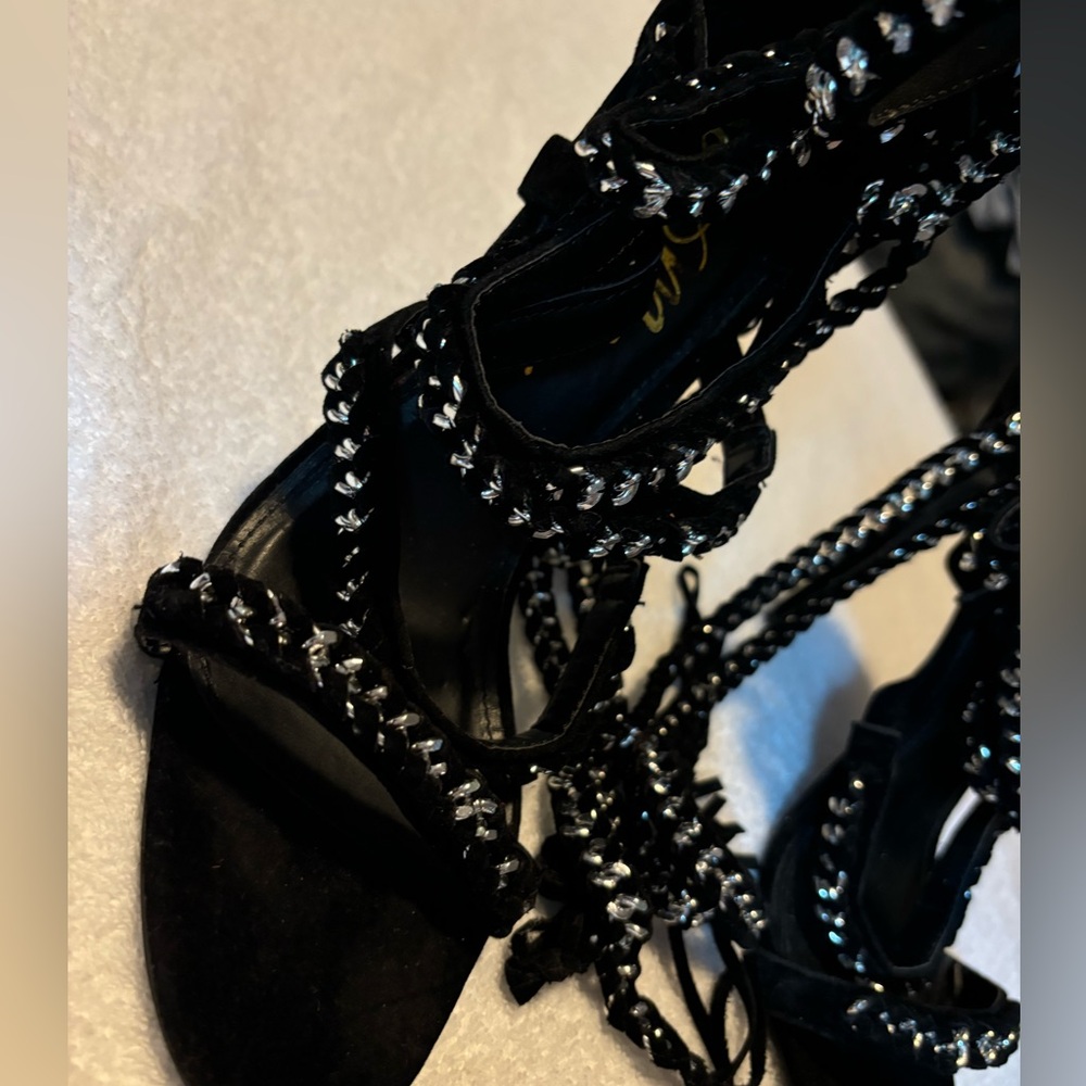 Glamorous Designer Heels By SO ME - Size 7.5 - Heel Height 5 Inches - box 5